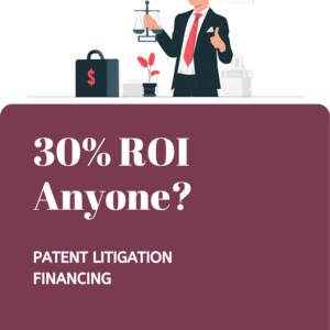 Litigation Financing - 30% ROI Anyone?